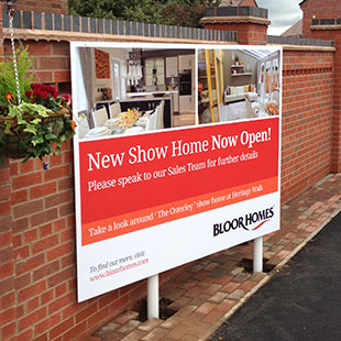 Bloor Homes Leicestershire Signs